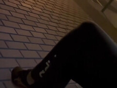 Blowjob On The Bus Stop