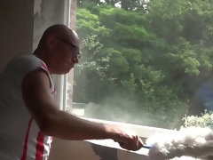 Mamada, Garganta profunda, Pajear, Besar, Lamidas, Masturbación, Al aire libre, Adolescente