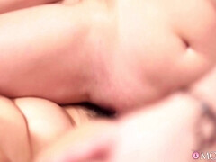 チェコ, 毛深い, ヒール, キス, レズビアン, 母, オマンコ, スパンキング