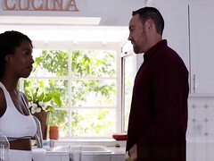 Amateur, Grosse bite, Sucer une bite, En levrette, Noir ébène, Hard, Hd, Adolescente