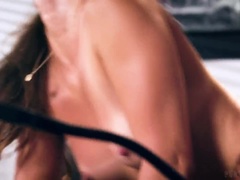 Blasen, Hundestellung, Büro, Sekretärin, Schlucken