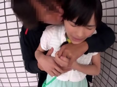 フェラチオ, 大学生, 指いじり, 日本人, 公共, ゴックンする, オッパイの