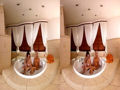 Jacuzzi Time. Models: Julia Parker, Nikky Wish