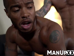 Kont, Grote lul, Zwart, Pijpbeurt, Lul, Homo, Interraciaal, Aftrekken