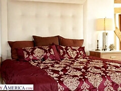 デカチン, デカパイ, 茶髪の, イマラチオ, Hd, 下着, 淫乱熟女, オッパイの