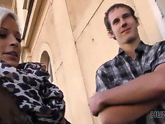 Hunt4k. neighbor helps young duo get home after nasty fuck