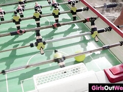 指いじり, 毛深い, Hd, レズビアン, なめる, ピグテール, オマンコ, 赤毛