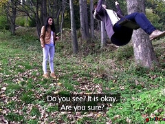 Checa, Novia, Lesbiana, Lamidas, Al aire libre, Pequeña, Perforación, Tetas