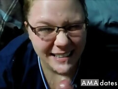 Amateur, Gorda, Gordita, Compilación, Corridas, Corridas faciales, Gafas, Hd