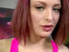 Sucer une bite, Tir de sperme, Faciale, Rousse roux