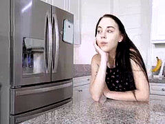 Amateur, Noire, Petite femme, Adolescente