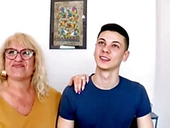 Amateur, Belle grosse femme bgf, Grosse bite, Blonde, Sucer une bite, Tir de sperme, En levrette, Réalité