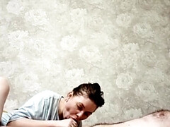 Grosser schwanz, Blasen, Sperma im mund, Fetisch, Hd, Selbstgemacht, Milf, Ablutschen