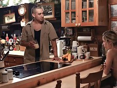 美女, ベビーシッター, 緊縛, ティーン