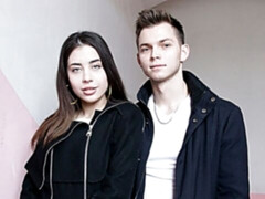 Enthousiasteling, Pijpbeurt, Bruinharig, Hondjeshouding, Natuurlijke tieten, Mager, Tiener, Tieten likken