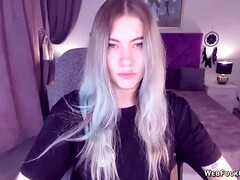 18 ans, Amateur, Blonde, Fait maison, Solo, Tatouage, Nénés, Webcam