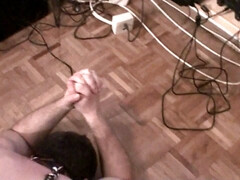 Gros seins, Sucer une bite, Dingue, Cocu, Tir de sperme, Queue, Fétiche, Rousse roux