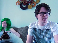 ぽっちゃり, フェラチオ, 茶髪の, イく瞬間, 顔射, ピアス, タトゥー