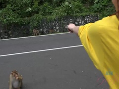 Enthousiasteling, Pijpbeurt, Bruinharig, Vriendin, Gezichtspunt, Roken, Tieten likken, Vibrator