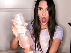 Amateur, Grosse bite, Brunette brune, Branlette thaïlandaise, Maigrichonne, Adolescente, Nénés, Jouets