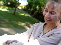 18, アナル, 中出し, チン, ドイツ人, 現実, ラフ, ティーン