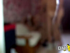 Anaal, Grote lul, Blond, Dubbele penetratie, Sperma in gezicht, Rijpe lesbienne, Gezichtspunt, Kut duiken