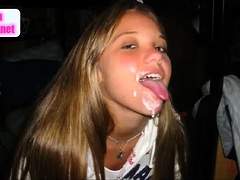 Teen cumshot Beautiful in the whores teenager