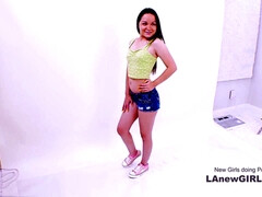 18 años, Amateur, Mamada, Morena, Semen en la boca, Sexo duro, Pequeña, Pov