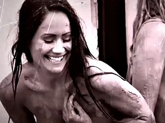 美女, デカパイ, ブロンド, 彼女