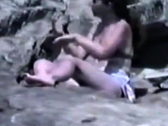 素人, ビーチ, 茶髪の, オナニー, アウトドア, のぞき