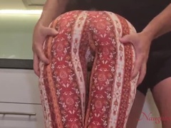 デカチン, キッチン, メイド, 熟年, 淫乱熟女, オマンコ, おもらし, 禁句