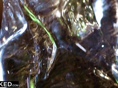 Stellung 69, Grosser schwanz, Blondine, Schwanz, Aufs gesicht abspritzen, Muschi, Flotter dreier, Titten