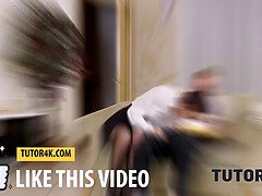 Pijpbeurt, Hardcore, Rijpe lesbienne, Russisch, Kousen, Lerarin, Tieten likken