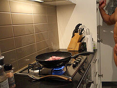 bodybuilding on cam (Dance unwrap and backside on private)