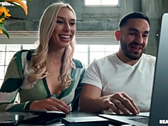 デカ尻, デカチン, デカパイ, ブロンド, フェラチオ, バック, ガリガリ, ティーン