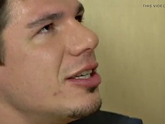 Tussi, Schönheit, Grosser schwanz, Blasen, Braunhaarige, Europäisch, Hardcore, Schlampe