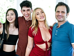 18, デカチン, フェラチオ, 茶髪の, 自然山雀, ガリガリ, ティーン, オッパイの