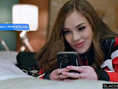 Anal, Verga grande, Negro, Rubia, Mamada, Ébano, Interracial, Tetas