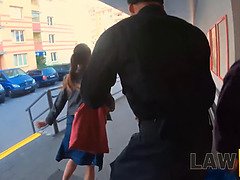 Arsch, Geschnappt, Hd, Natürlich, Natürlichen titten, Polizei, Tittenfick, Titten