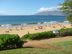 Culo, Playa, Rubia, Sucio, Novia, Bragas, Afeitado, Ducha