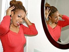 Amateur, Culo grande, Tetas grandes, Morena, Ébano, Masturbación, Cabello corto, Solo