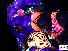 Brunette brune, Lesbienne, Chatte, Solo