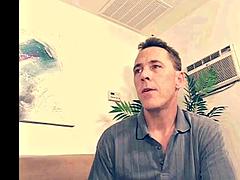 Grote lul, Pijpbeurt, Sperma shot, Sperma in gezicht, Oud