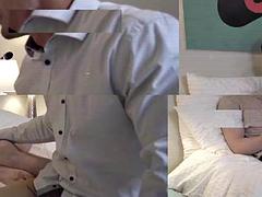 In den arsch, Grosser schwanz, Blasen, Spermaladung, Süss, Schwul, Handjob, Muskel