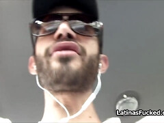 18 ans, Amateur, Sucer une bite, Brunette brune, Fille latino, Lingerie, Réalité, Nénés