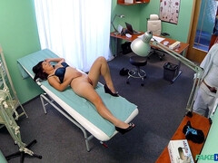 素人, 医者, なめる, オフィス, オマンコ, ユニフォーム, のぞき