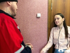 Amateur, Sucer une bite, Brunette brune, En levrette, Fait maison, Pov, Chatte, Adolescente