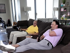 Men punish naughty stepdaughters using their erect fucksticks