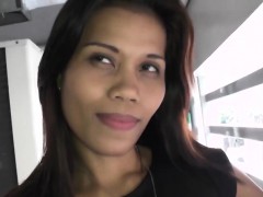 Aziatisch, Pijpbeurt, Hondjeshouding, Hd, Tepels, Gezichtspunt, Thais, Tieten likken