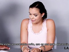 Sofia Lee, the chubby teen, can't resist going to the police station for a criminal charge